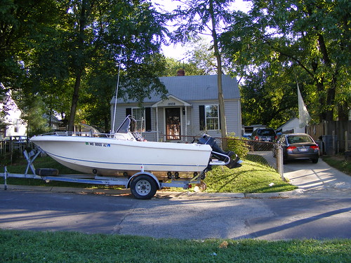 House With Boat, Veirs Mill Road