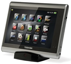 Toshiba's JournE touch multimedia tablet