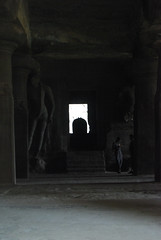 Main cave with Lingam