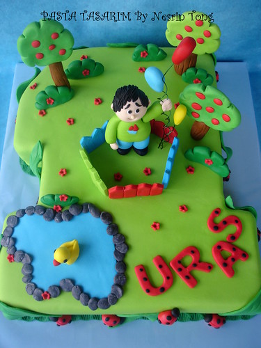 URAS 1ST BIRTHDAY CAKE