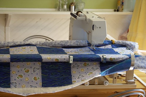 Easy Quilter 3 - quilt in place