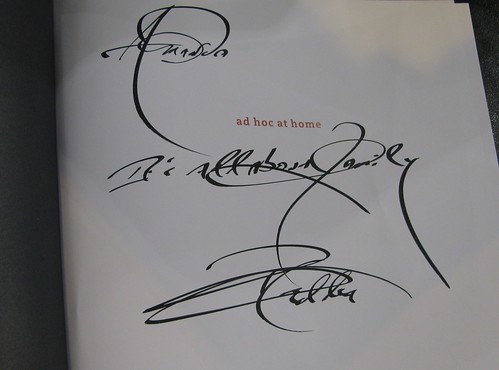 stunningly detailed signature by Thomas Keller Its all about family