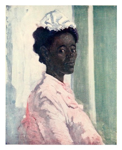 018-Una jamaicana negra-The West Indies 1905- Ilustrations Archibald Stevenson Forrest