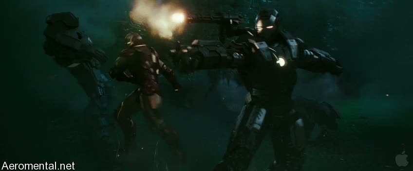 Iron Man 2 Trailer 2 War Machine battle