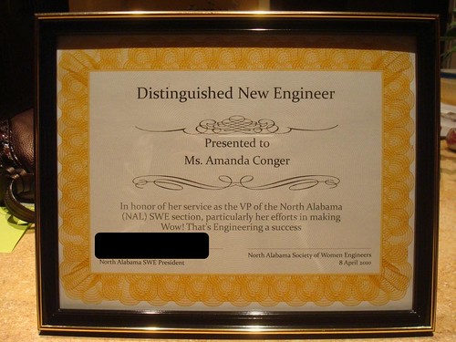 Distinguished New Engineer
