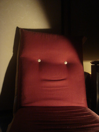 Chair face friend