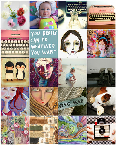 Inspiration Mosaic - August (#2) 2009 (Copyright Hanna Andersson)