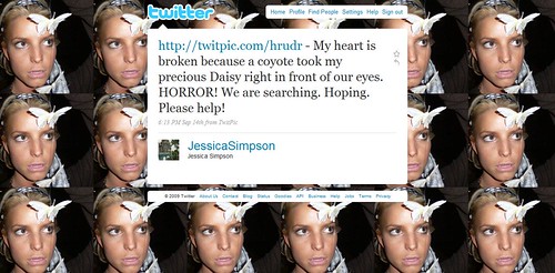 Jessica tweets