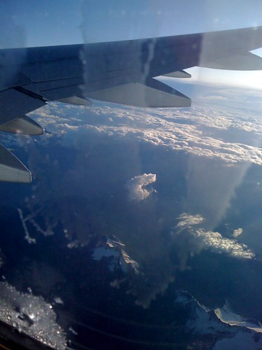 The view from the plane
