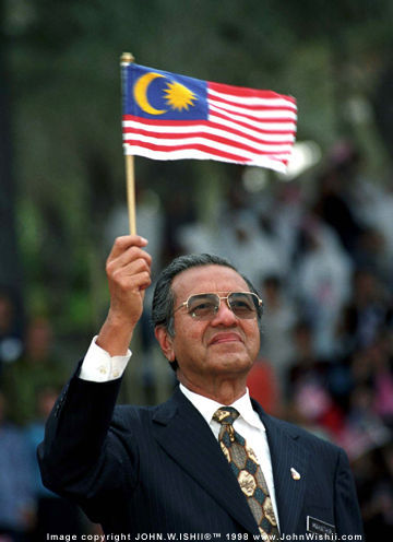 MALAYSIA-MAHATHIR-MERDEKA