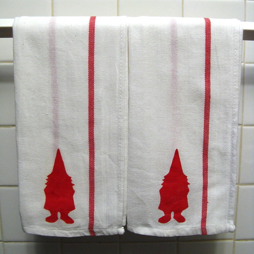 Gnome Dish Towel Set