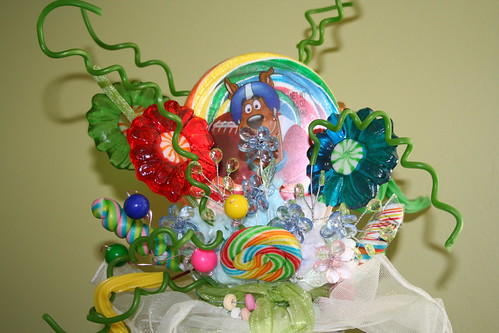 candy bridal bouquet