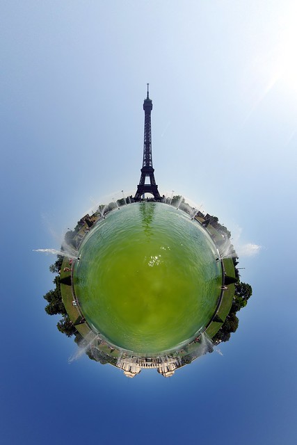 Green Eiffel (400th Wee Planet)