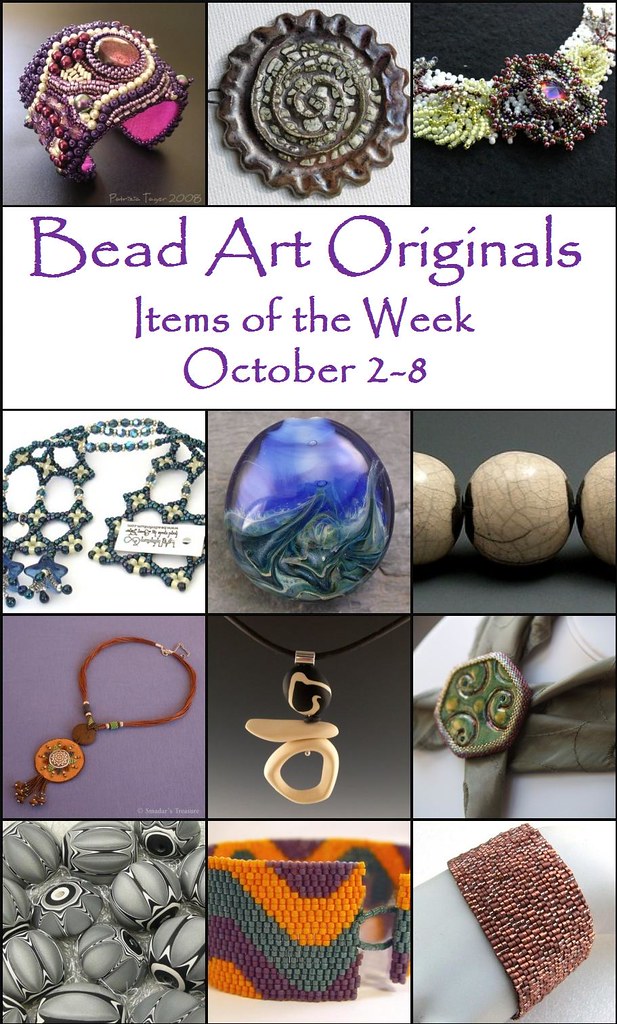 Bead Art Originals Items of the Week - October 2-8