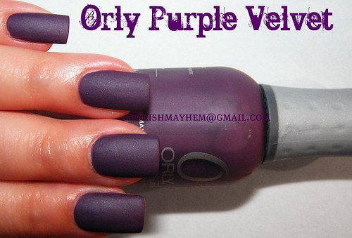7. Orly Nail Lacquer in "Blue Suede" - wide 4