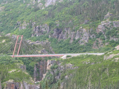 Bridge on the way to Skagway