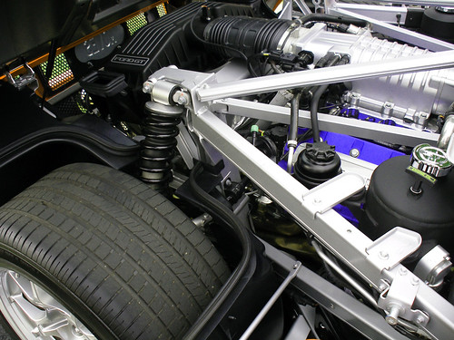  2005 Ford GT40 Engine Bay 
