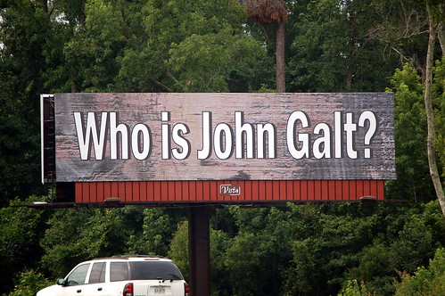 Who Is John Galt Billboard On I95 South