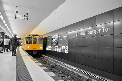 Berlin U-Bahn 55 Station Brandenburger Tor