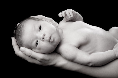 black and white photography baby. Black and White Baby Picture