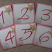 Pink Beach Themed Seashell Starfish Wedding Table Numbers <a style="margin-left:10px; font-size:0.8em;" href="http://www.flickr.com/photos/37714476@N03/4027269164/" target="_blank">@flickr</a>