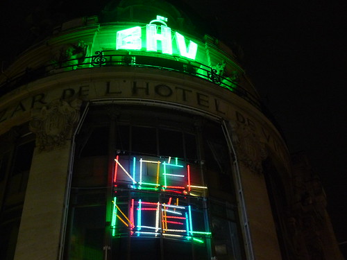 Vitrines de Noël - BHV- Paris décembre 2009