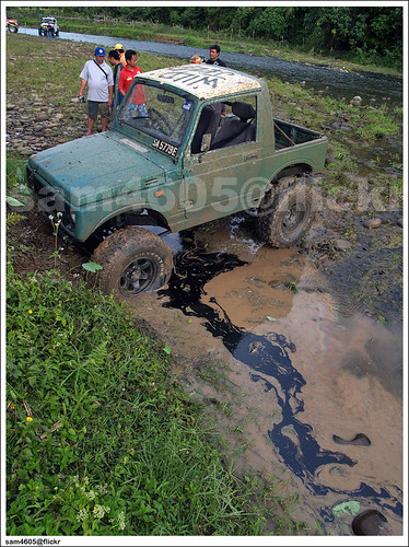 Tambunan 4x4 Challenge - Novice - Kampung Karanaan - Suzuki Jimny Oil Spill