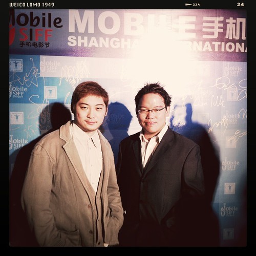 With Derrick Lui at the Mobile SIFF Award ceremony