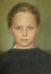 portret olej na plotnie, 30 x 40cm