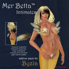 Mer Betta™ Crescent Intimates add-on for Byzia