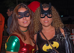 female Batman and Robin