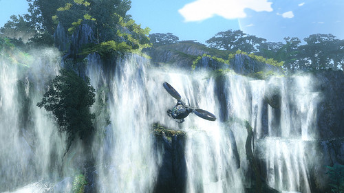 juego de Avatar cascadas