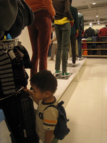 rafael said: why are the mannequins lining up?