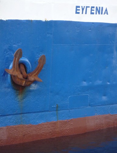 ship docked at Hydra