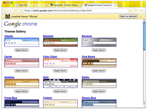 Google Chrome Themes Are Mac Friendly. Google recently launched a theme 