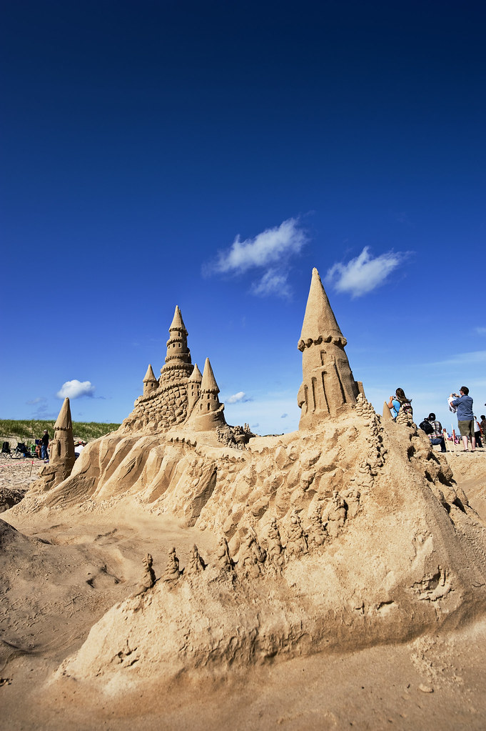 Les châteaux de sable