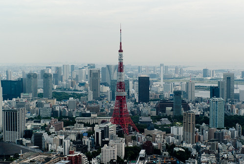  フリー画像| 人工風景| 建造物/建築物| 街の風景| 東京タワー| 塔/タワー| ビルディング| 日本風景| 東京|   フリー素材| 