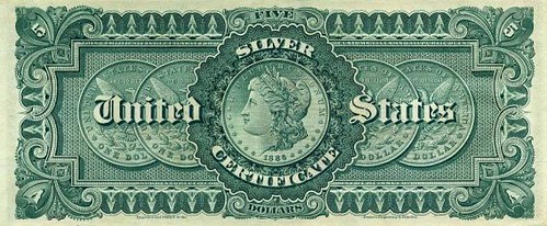 1886 $5 Silver Certificate
