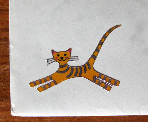 Cat sticker from Norway