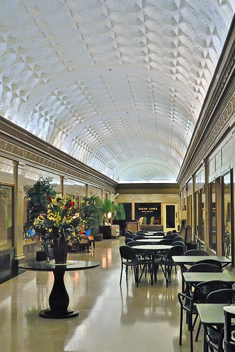 Lobby of the Paul Brown Building, in downtown Saint Louis, Missouri, USA