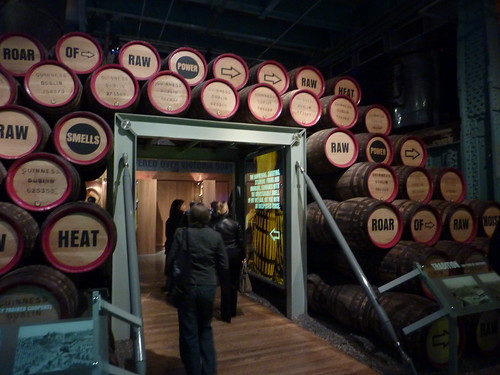Coopering section of the Guinness Storehouse