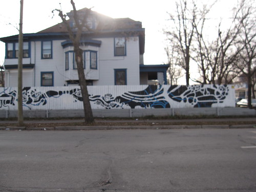 Fence Mural along 26th St E