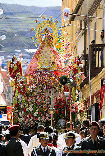 The image of the Virgen de la Candelaria