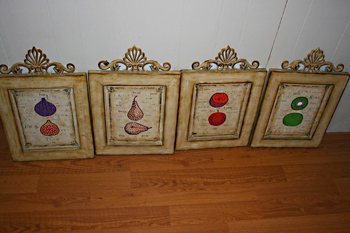 Fruit Theme Wall Hangings by Rick Cheadle Art and Designs