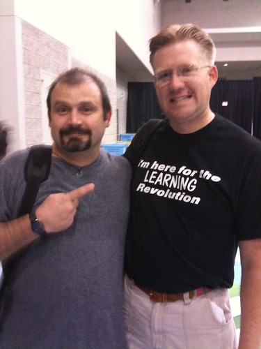 Kevin Honeycutt and Wesley Fryer at NECC 09