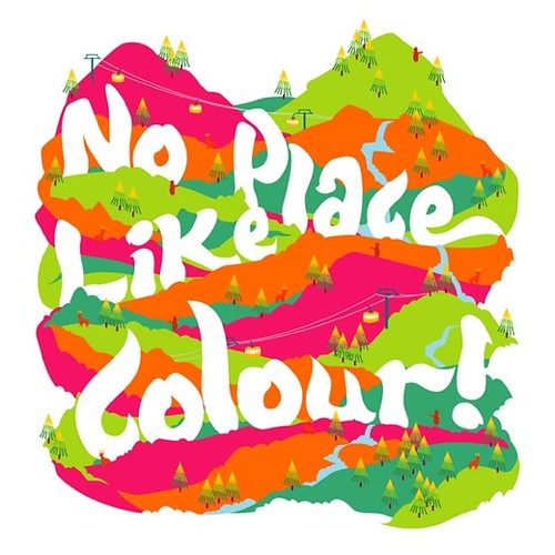 No Place Like Colour by bentheillustrator.