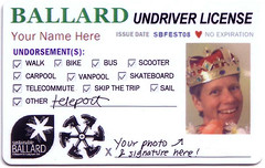 Ballard's "Undriver License" (by: Sustainable Ballard)