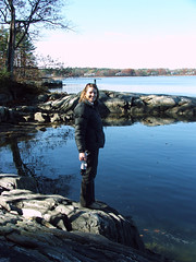 Jill at Littlejohn Island Preserve