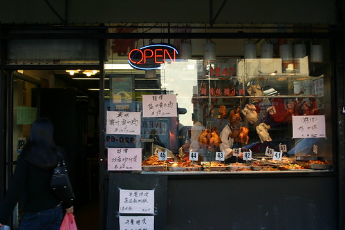 Metzgerei in Chinatown
