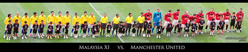 Line up : Malaysia XI vs. Manchester United in Panorama (by Sir Mart Outdoorgraphy™)
